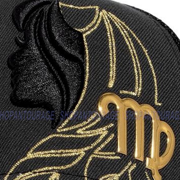 Red Monkey Virgo Black RM1425 New Zodiac Series Limited Edition Trucker Hat Cap - Picture 7 of 8